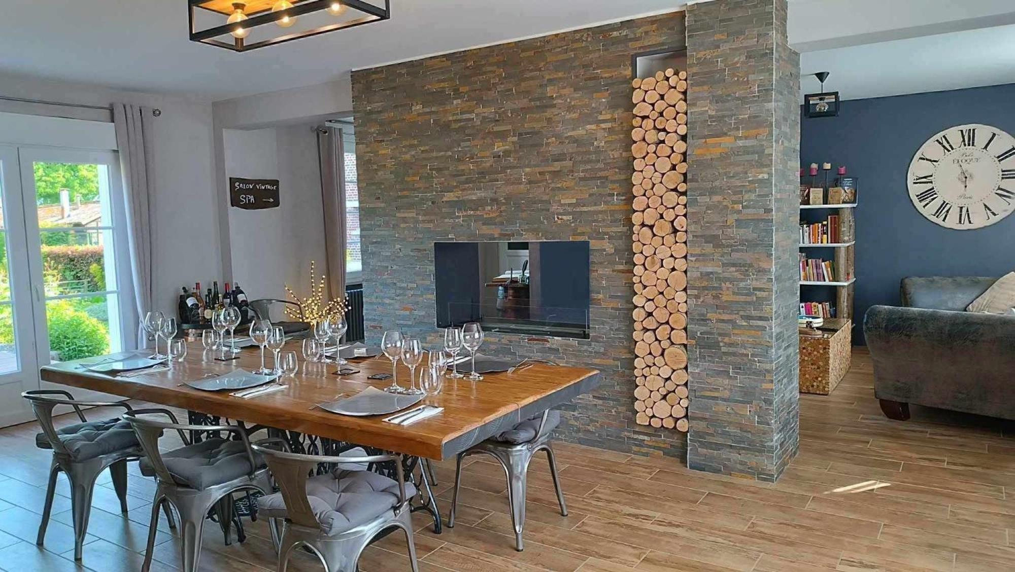 Les Reves De Baie De Somme Chambres D'Hotes , Table D'Hotes Et Spa Behen Luaran gambar