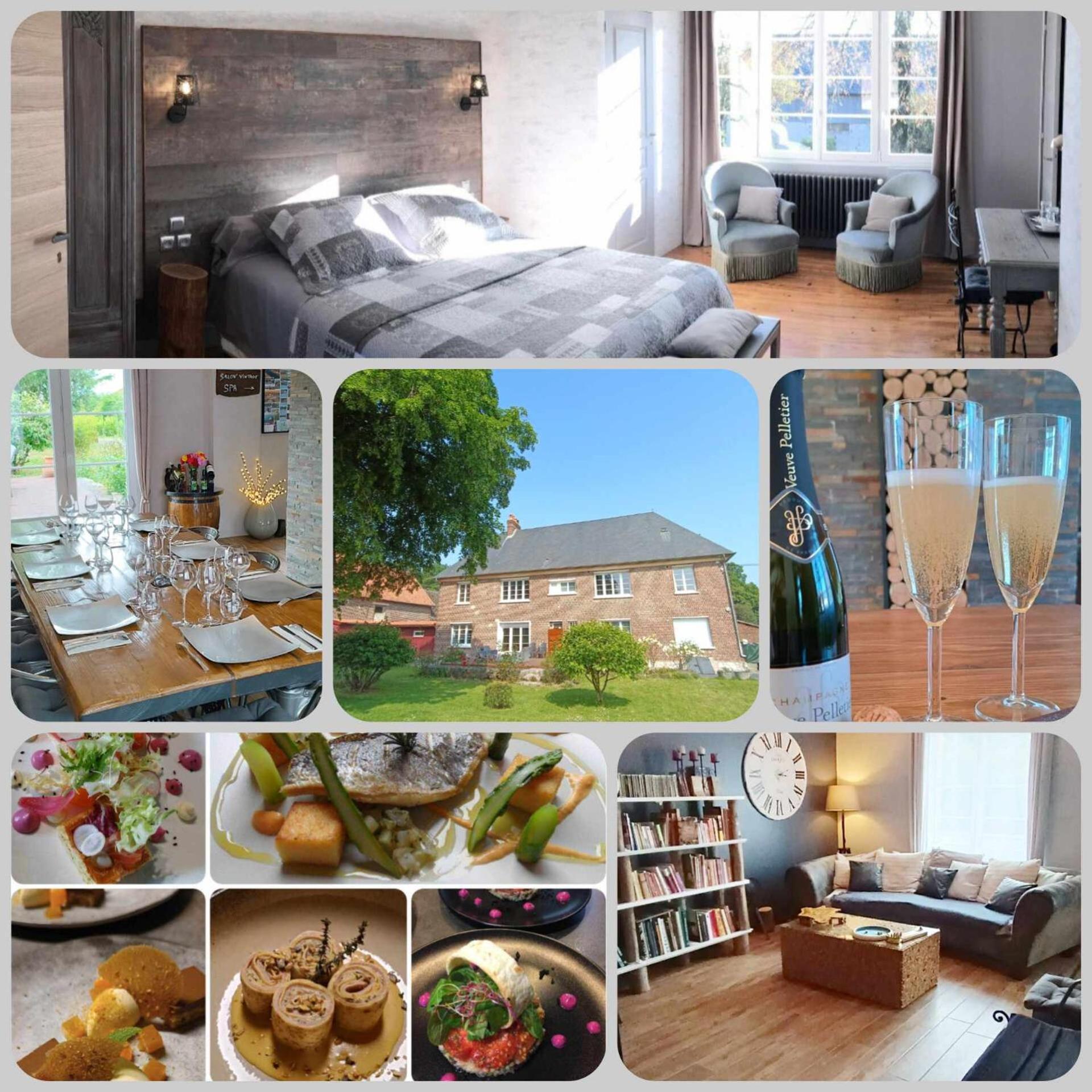 Les Reves De Baie De Somme Chambres D'Hotes , Table D'Hotes Et Spa Behen Luaran gambar
