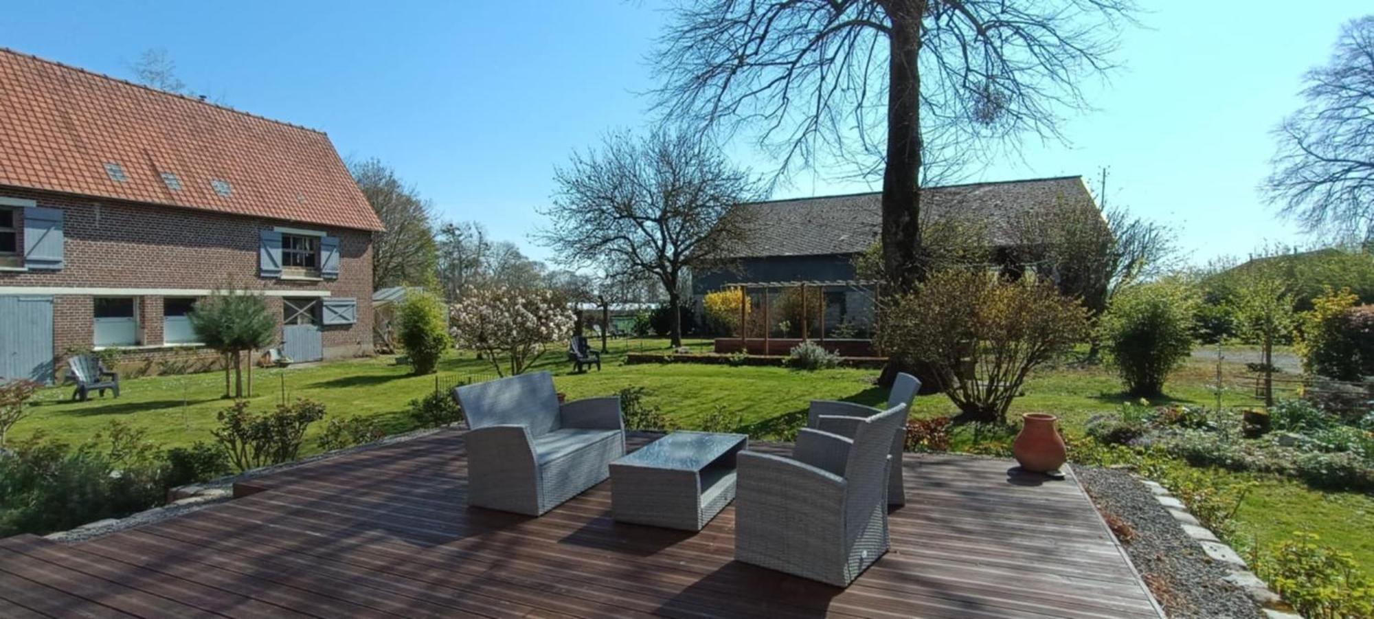 Les Reves De Baie De Somme Chambres D'Hotes , Table D'Hotes Et Spa Behen Luaran gambar